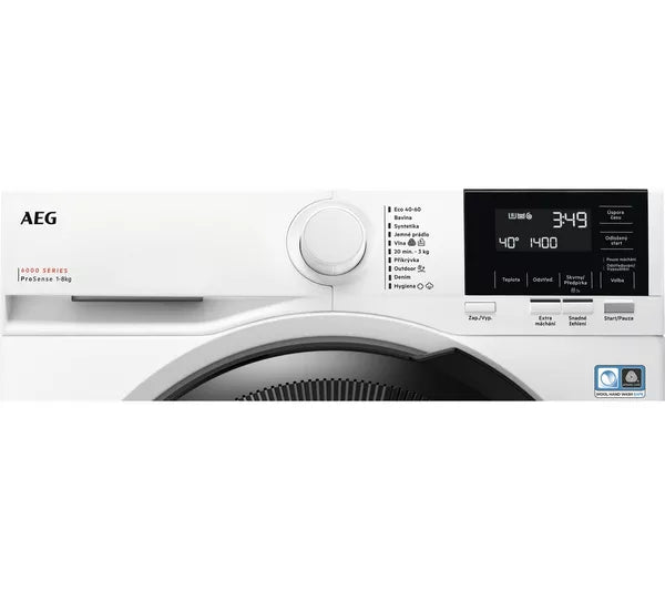 AEG LFED61844B 8kg 1400 rpm Washing Machine White