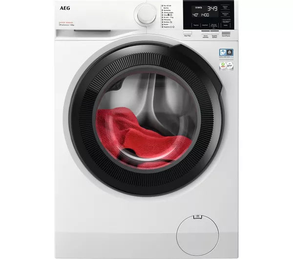 AEG LFED61844B 8kg 1400 rpm Washing Machine White