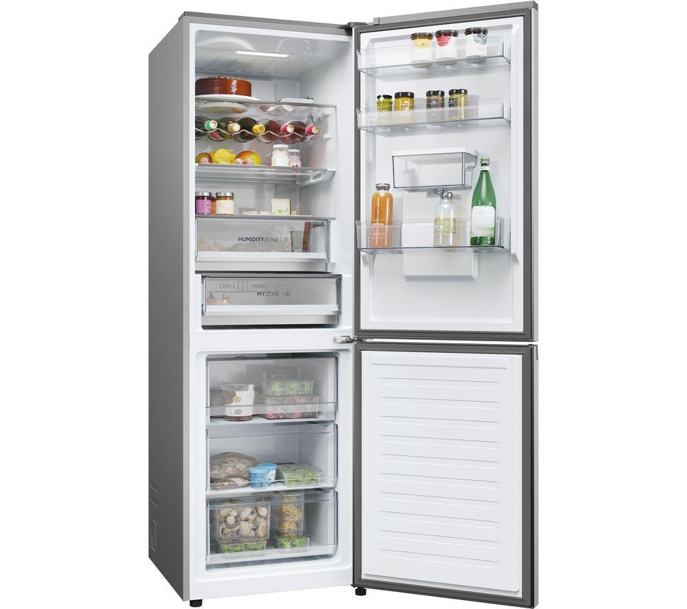 Haier HDPW5618DWPK Fridge Freezer in Stainless Steel Inox