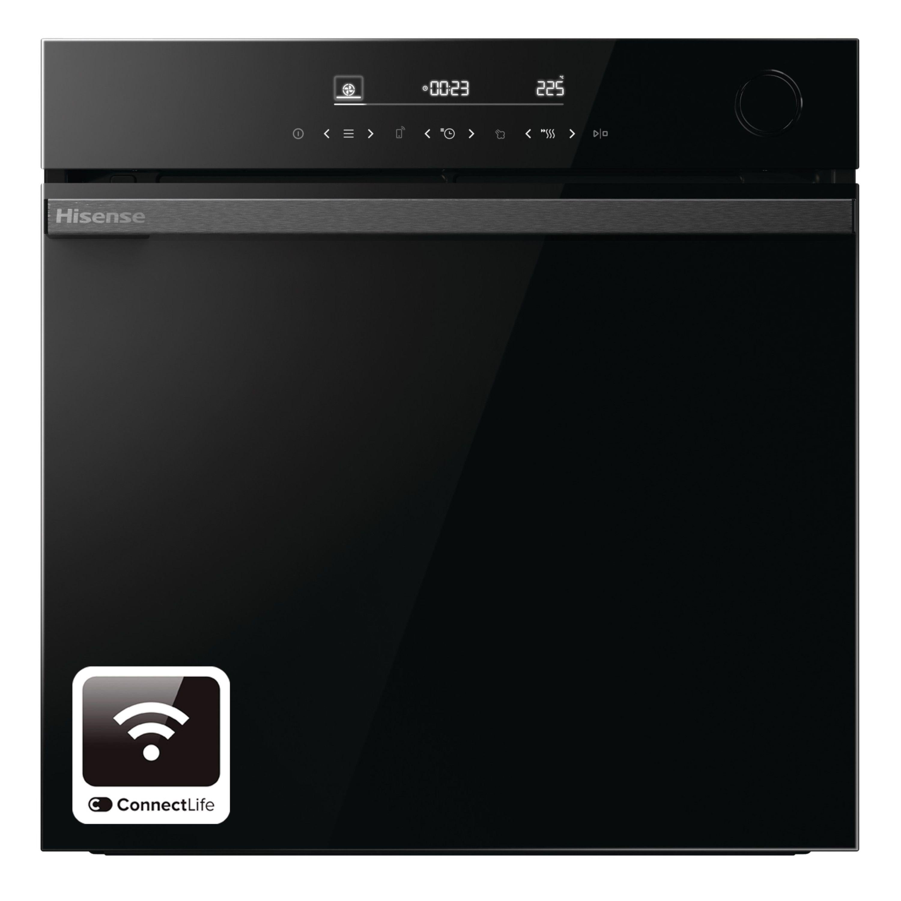 Hisense BSA66346DBGUK Single Oven WiFi Electric in Black GRADE A