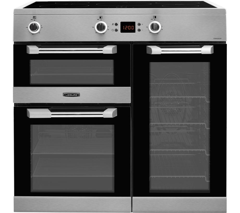 Leisure CS90D530X Range Cooker 90cm Electric Stainless Steel GRADE B