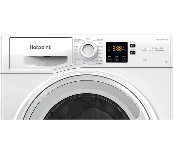 Hotpoint NSWM1146WUK Washing Machine 11kg 1400rpm White GRADE B