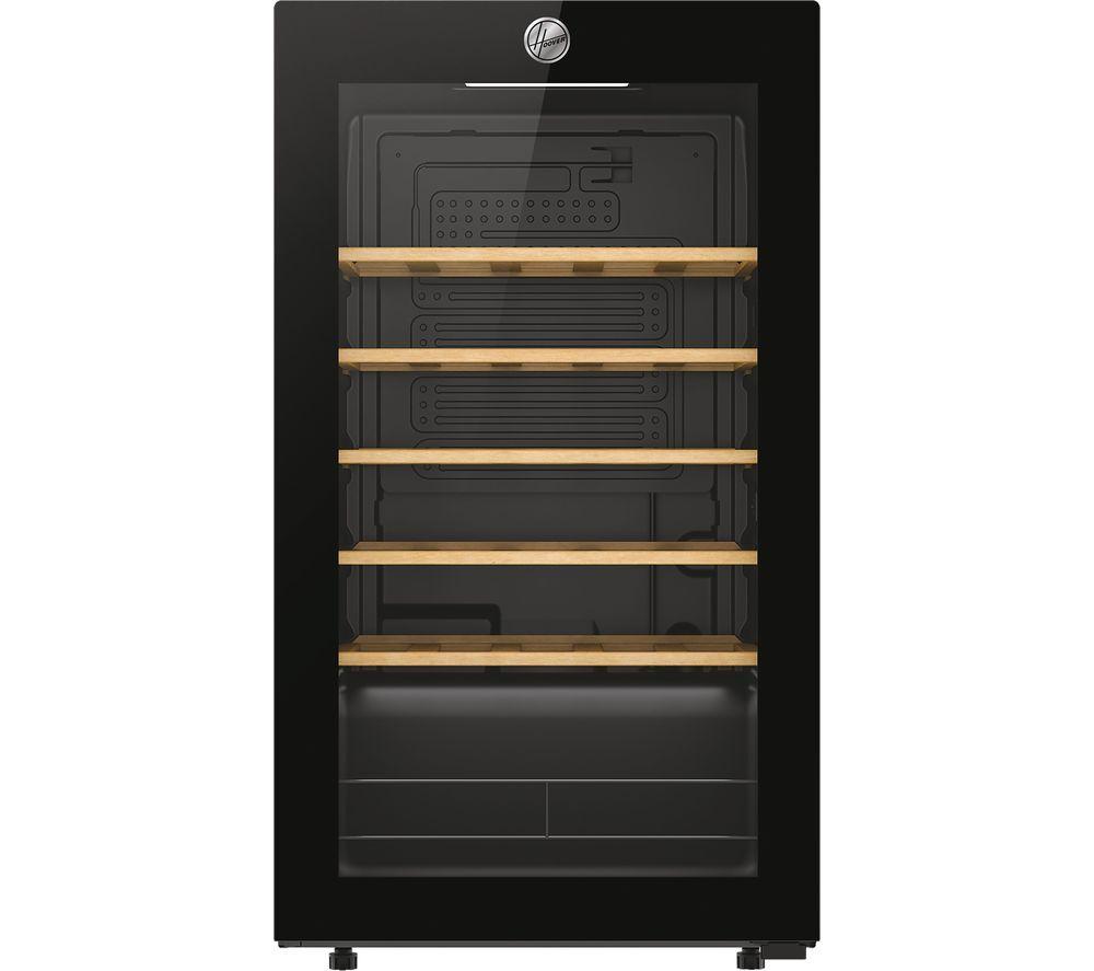 Hoover HOWC034K 47.5cm 34 Bottle Wine Cooler in Black