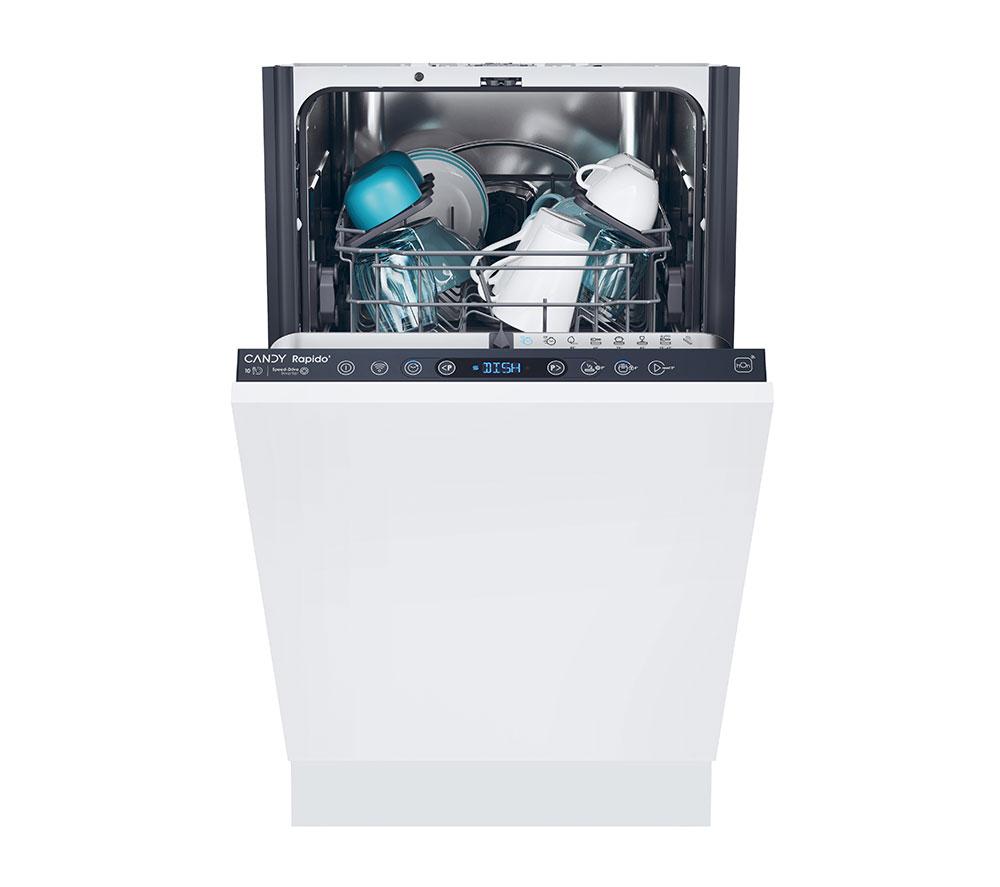 Candy CI0C7SB0FA-80 Slimline Dishwasher Fully Integrated 10 Place