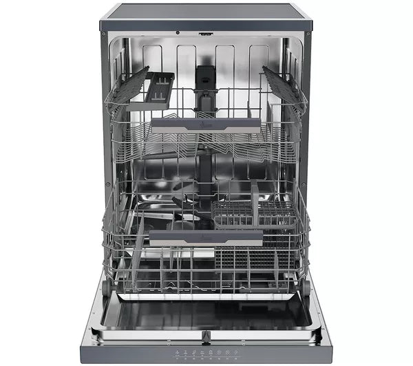 Hoover HF4B7F0A-80 14 Place Anthracite Freestanding Dishwasher