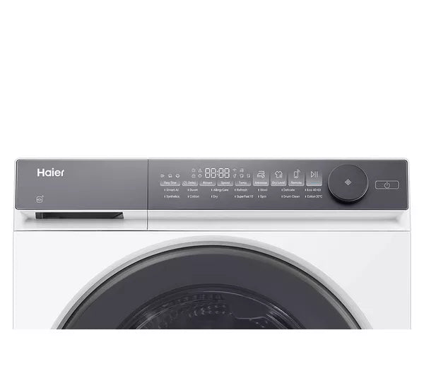 Haier HWD100-B14367UUK Washer Dryer Freestanding 10kg + 6kg 1400rpm White