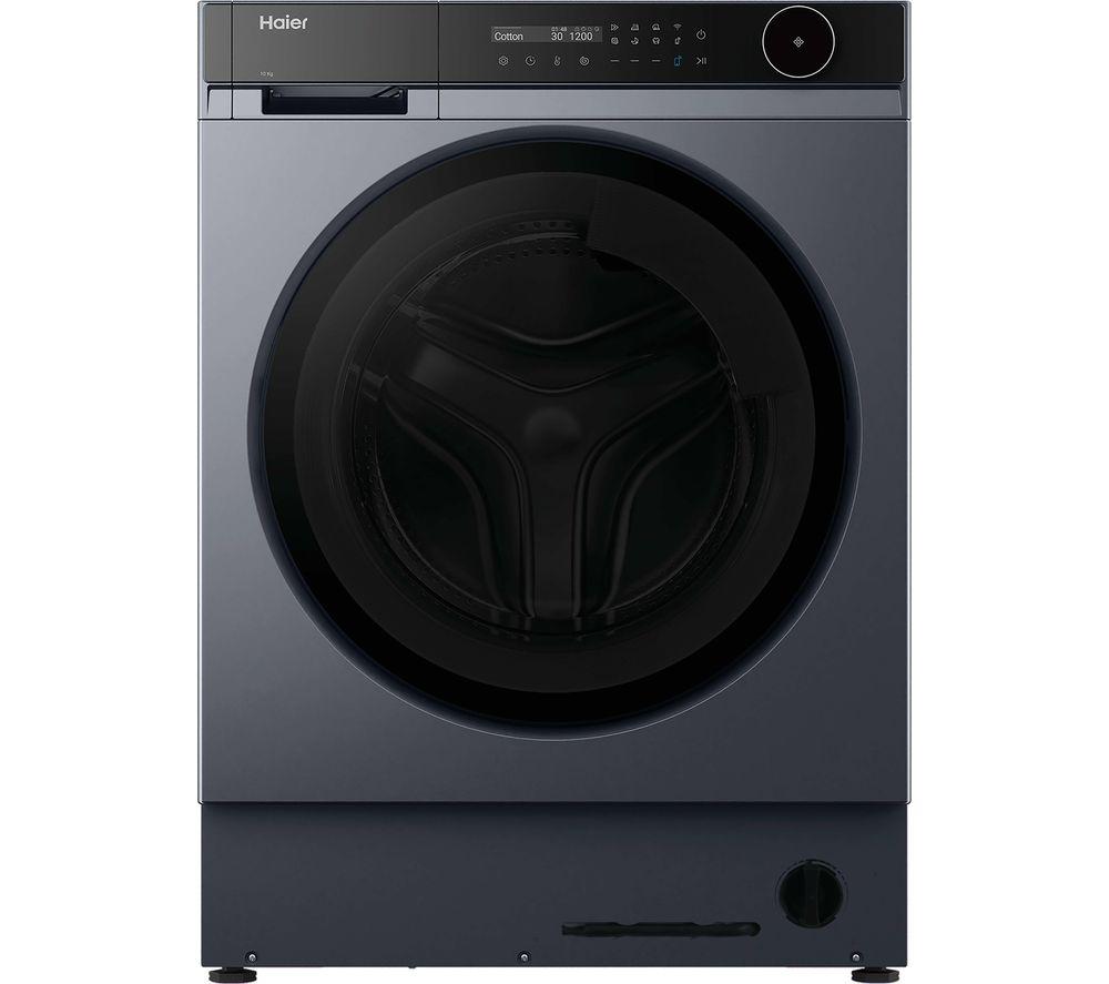 Haier HWB100B14858GUUK Integrated Washing Machine 10kg 1400 rpm Graphite