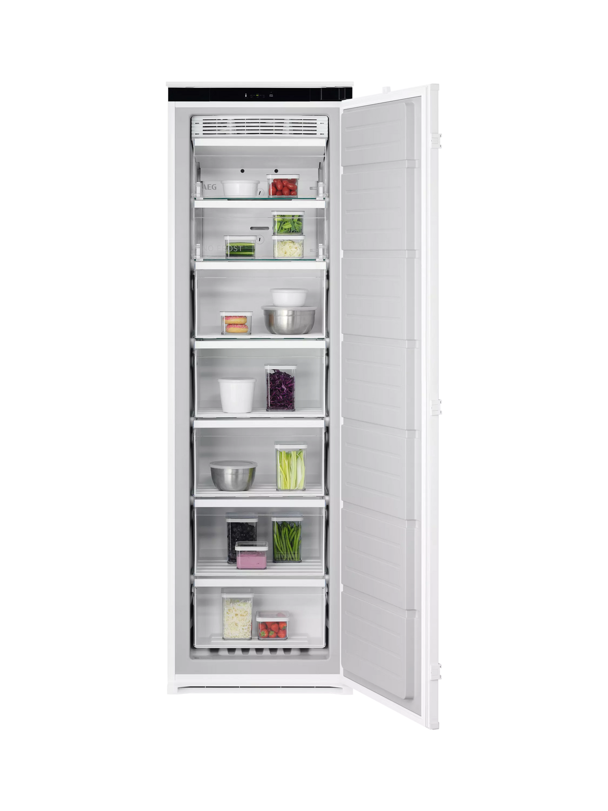 AEG TB7NA181ES Fully Integrated Frost Free Freezer Sliding Hinge