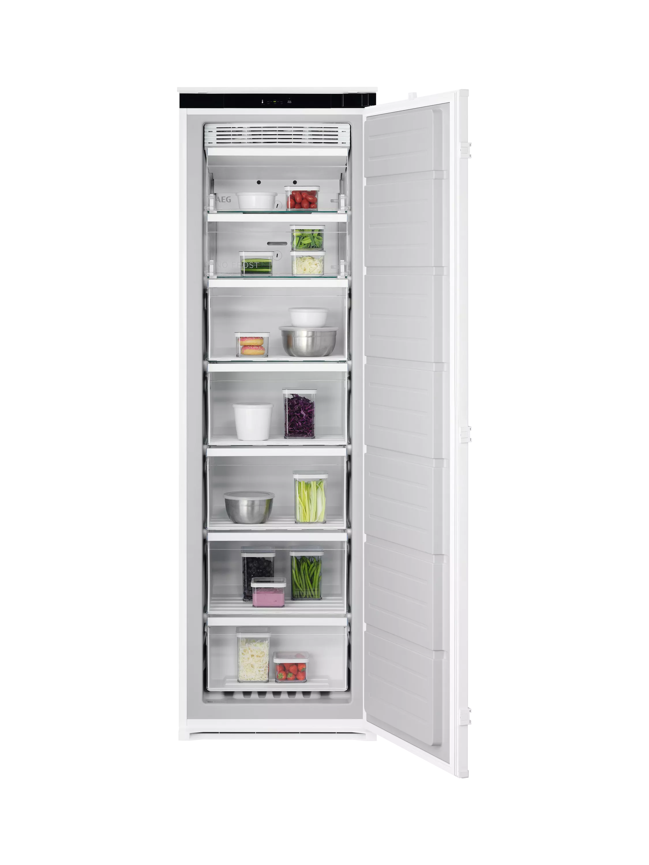 AEG TB7NA181ES Fully Integrated Frost Free Freezer Sliding Hinge GRADE A