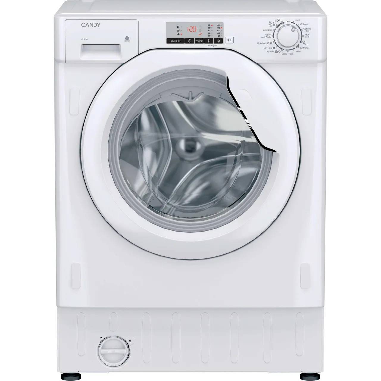 Candy CBD485D22-80 Washer Dryer Integrated 8kg + 5kg 1400rpm White