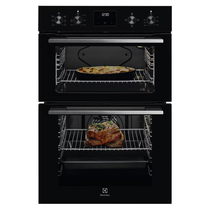Electrolux KDFGE40TK Double Oven Built In Electric in Black