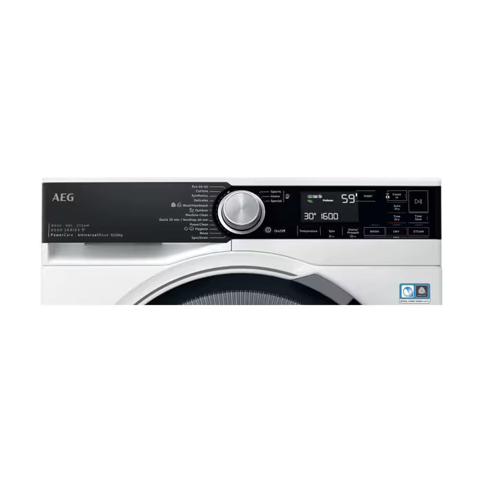 AEG TR959V6BC Tumble Dryer Heat Pump 9kg White GRADE B