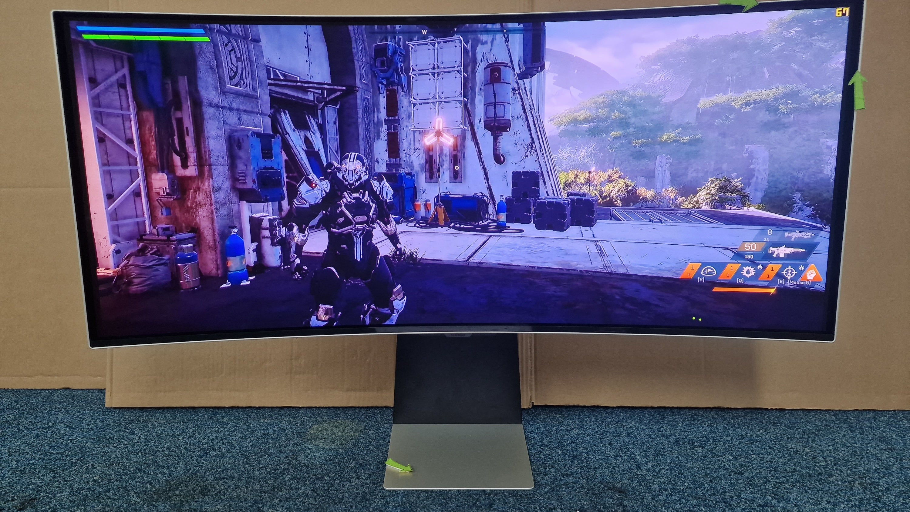 Samsung LS34BG850SUXXU Gaming Monitor 34" Curved Odyssey G8 GRADE B