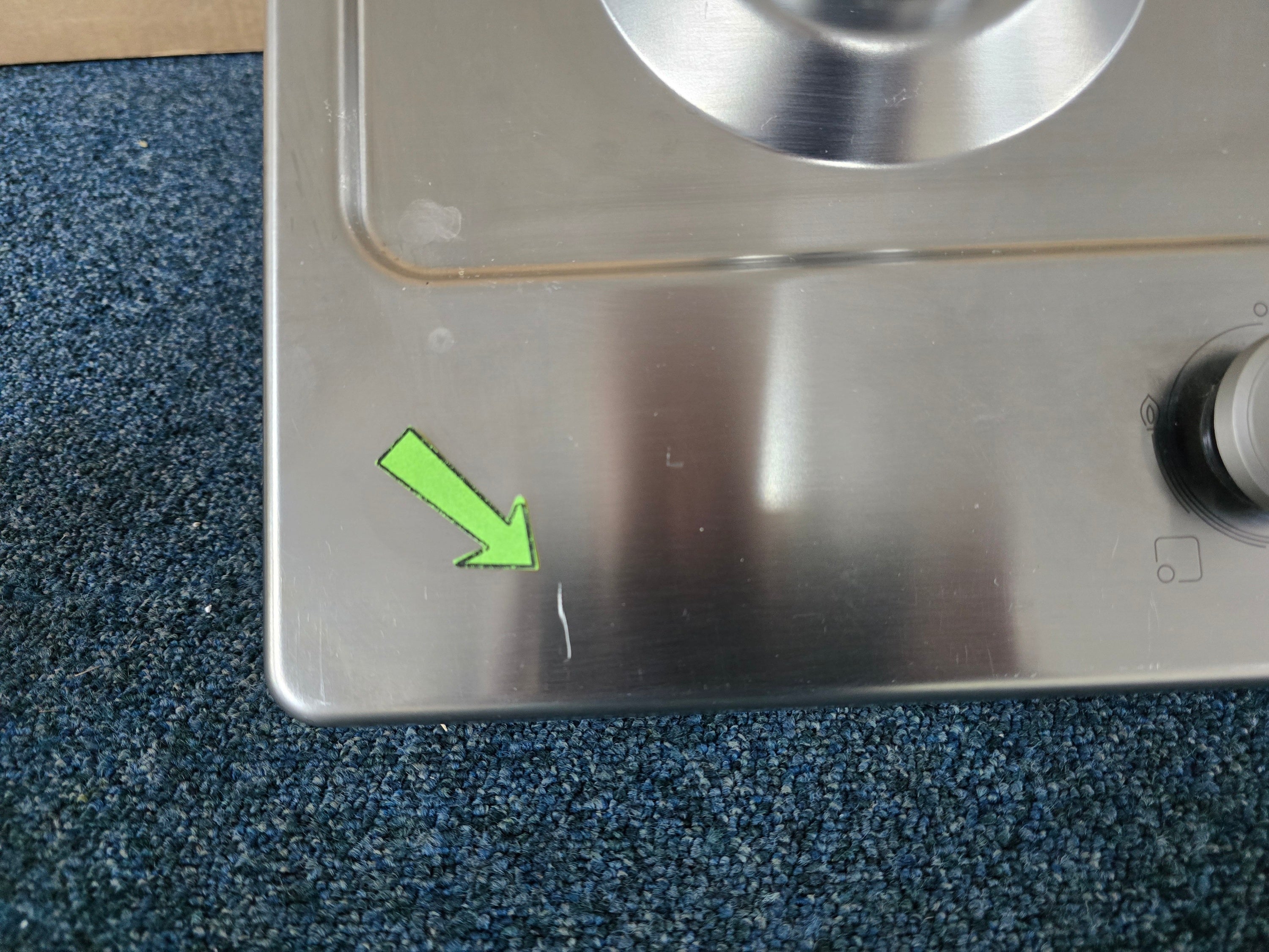 Bosch PGP6B5B90 60cm Gas Hob in Stainless Steel GRADE B