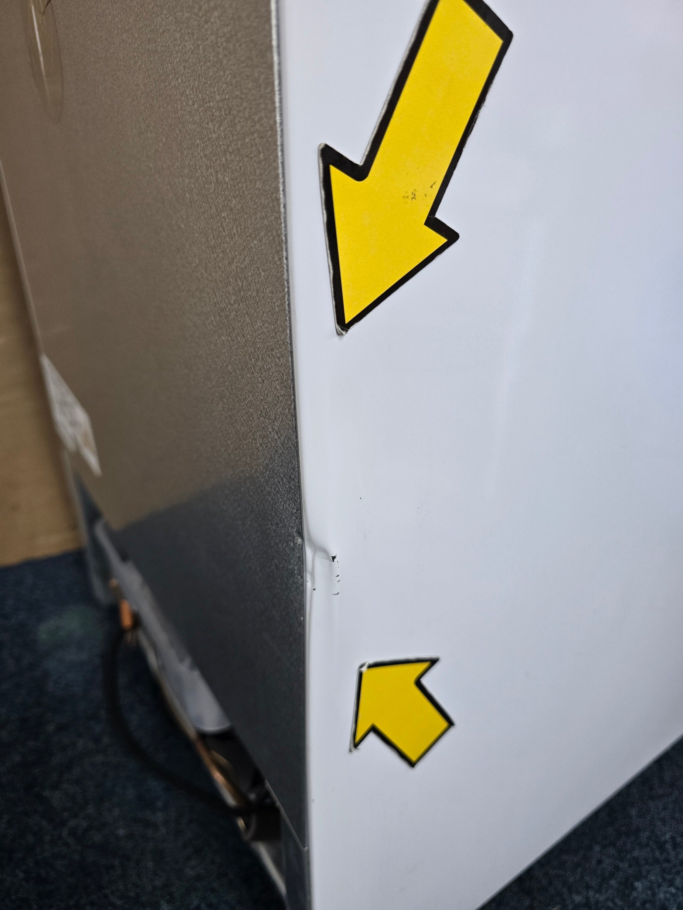 CoolMed CMST100 Under Counter Staff Room Fridge 48cm White GRADE A