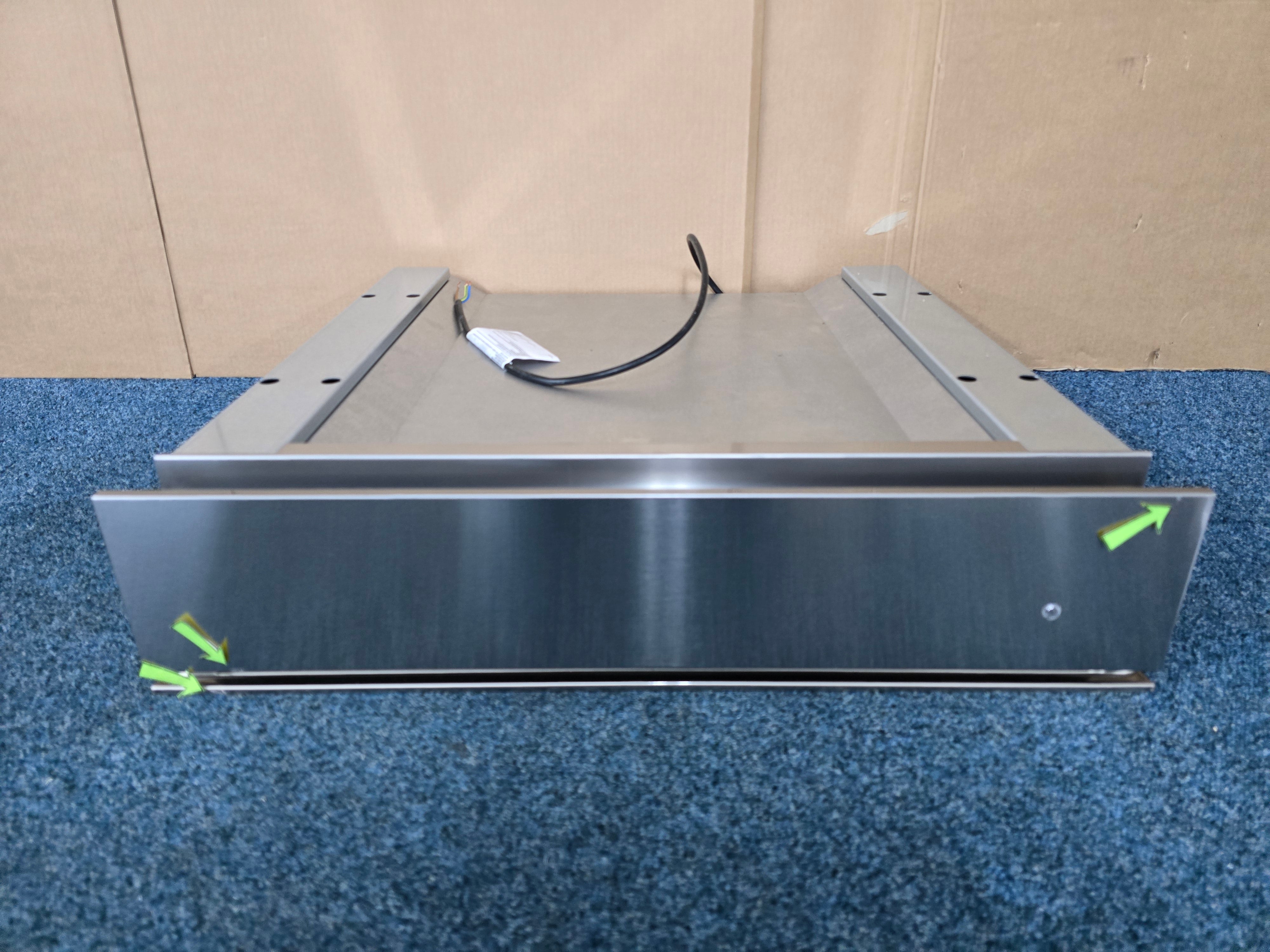 HOTPOINT WD714IX Warming Drawer 14cm in Stainless Steel GRADE B