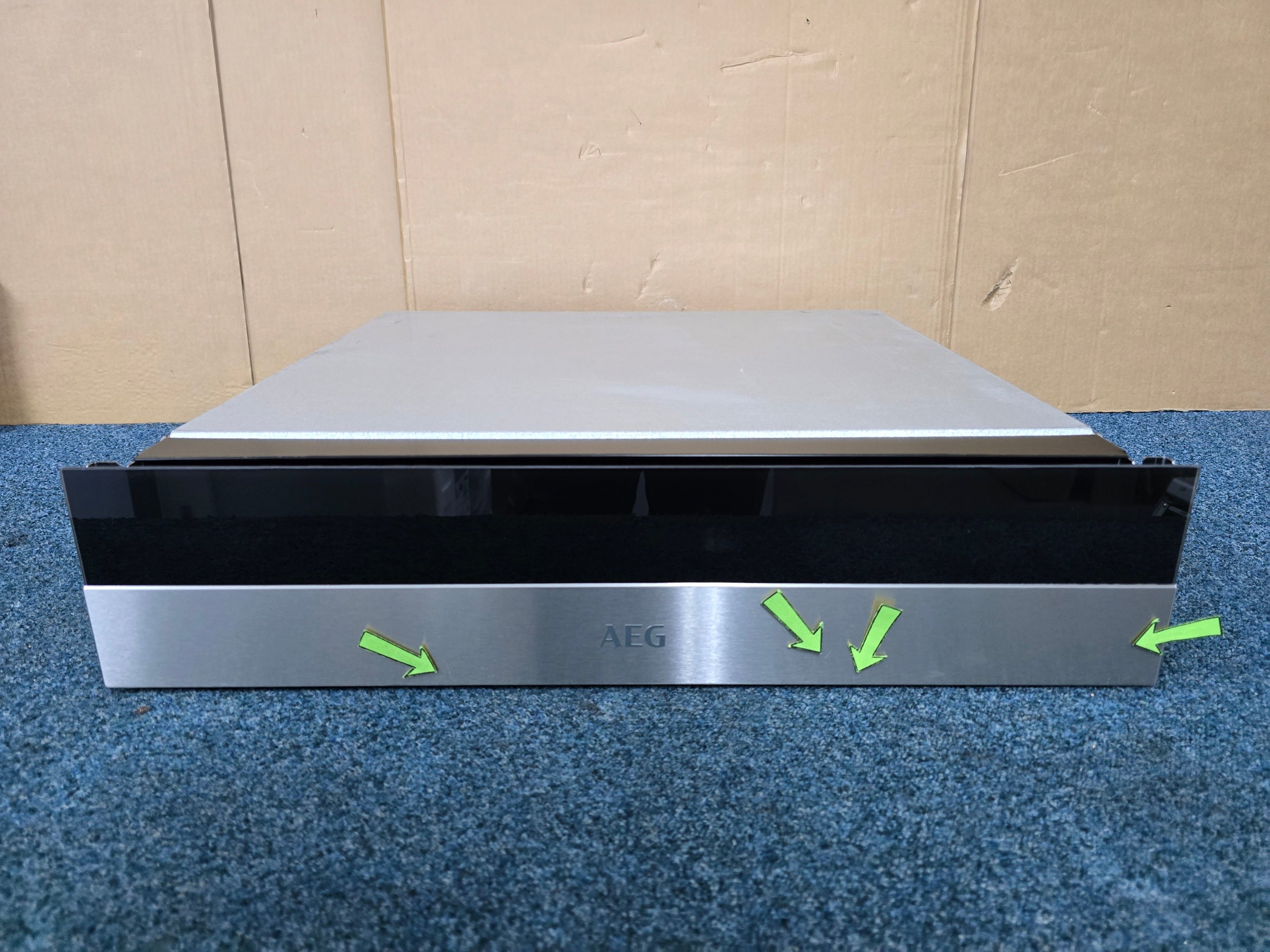AEG KDK911424M Warming Drawer 14cm in Stainless Steel GRADE B