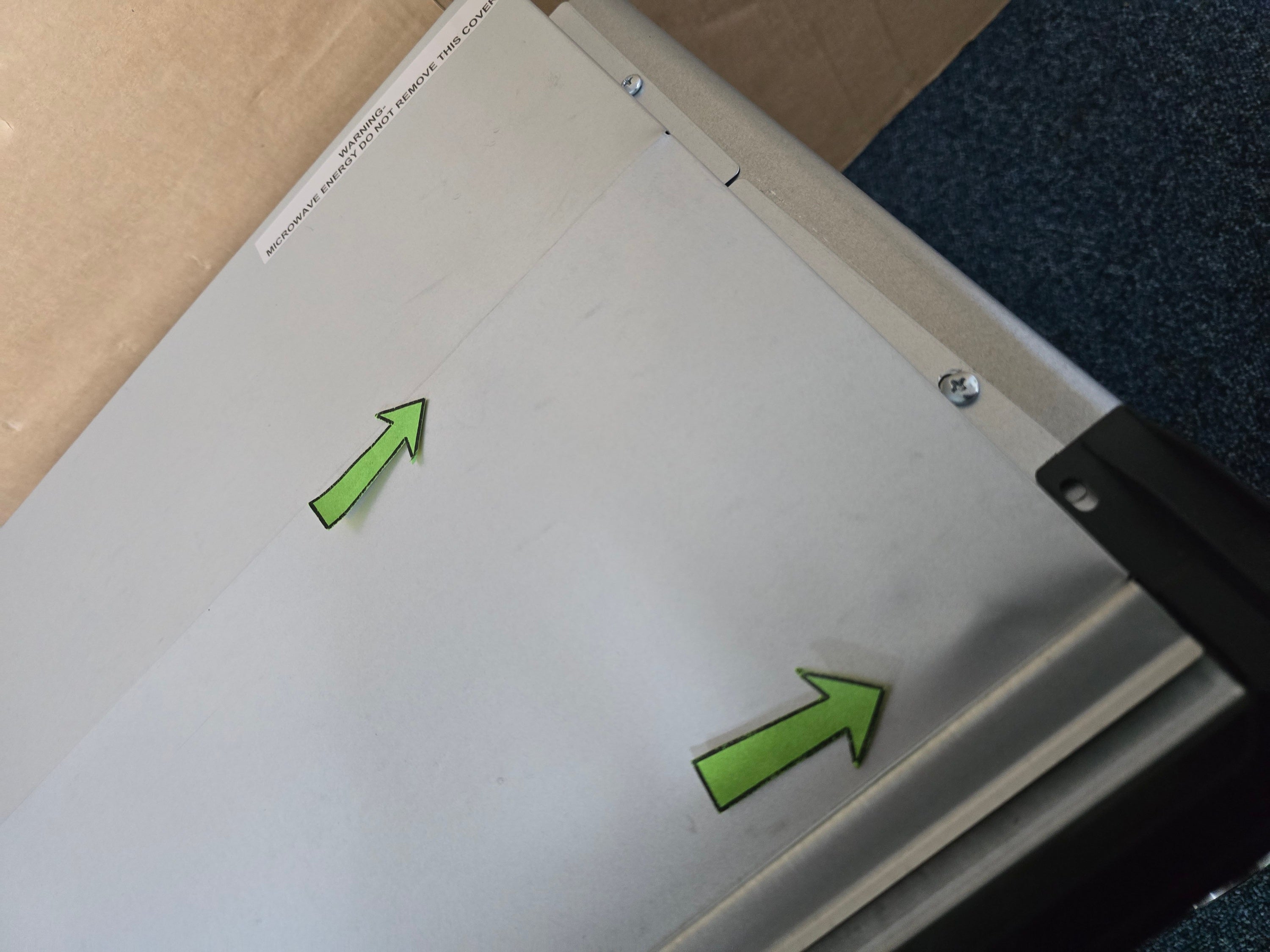 CDA VM551BL Built in Microwave in Black GRADE B