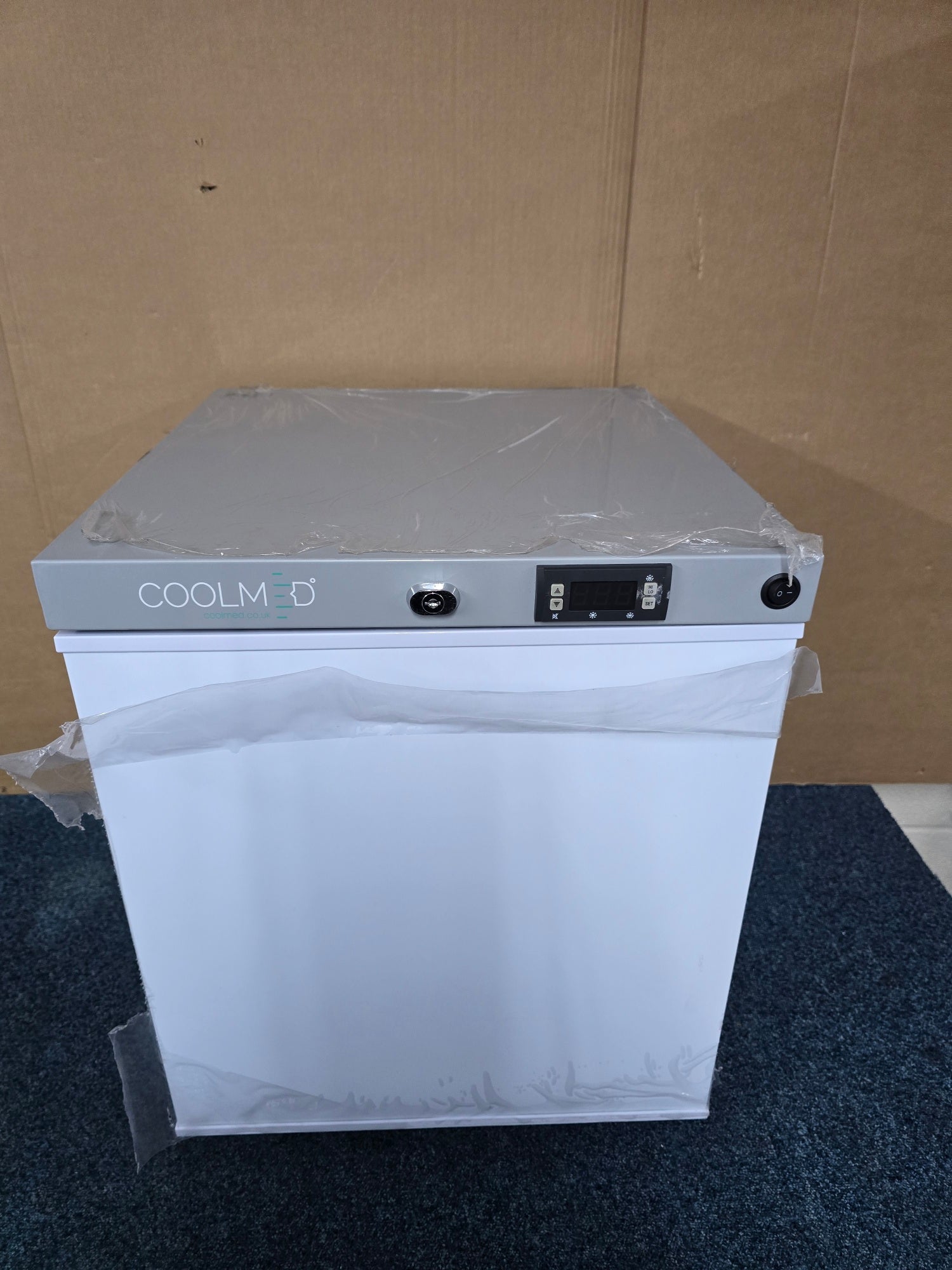 CoolMed CMS29 Pharmacy Fridge 29L Solid Door in White GRADE A