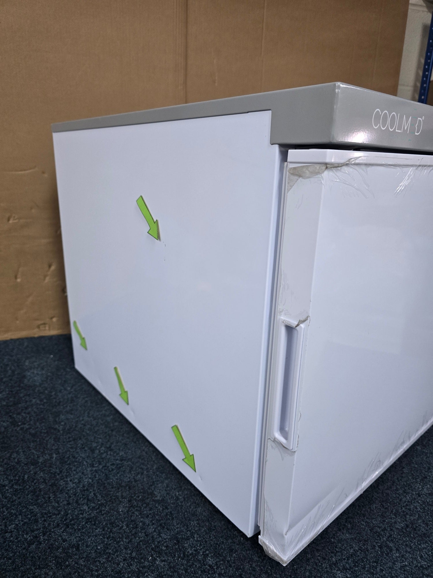 CoolMed CMLFZ47 Laboratory Freezer 47L Solid Door in White GRADE B