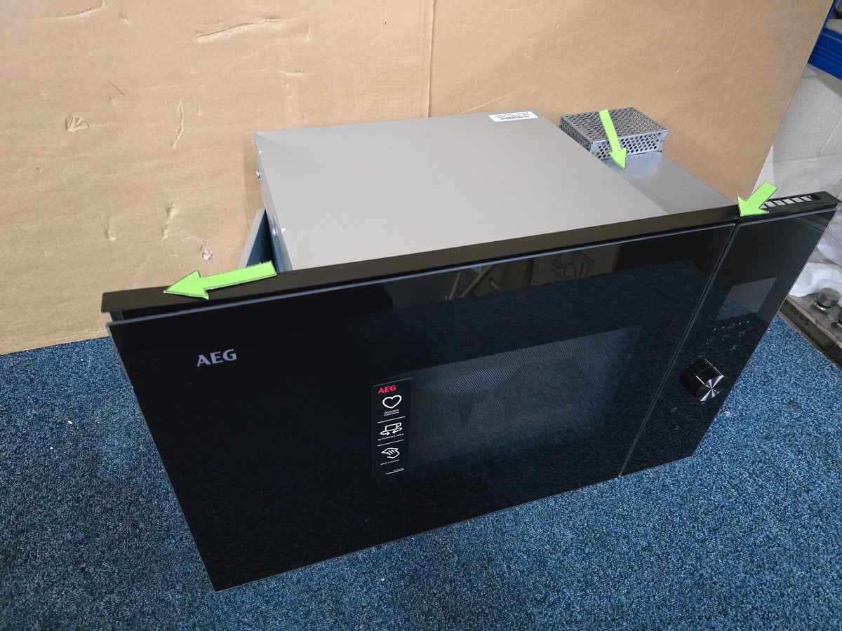 AEG OB6SM171DB Microwave Oven Built In Gloss Black GRADE B