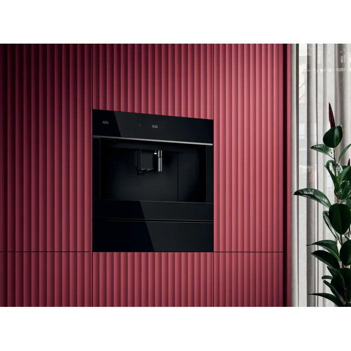 AEG TC8NK7B Built In Coffee Machine in Black
