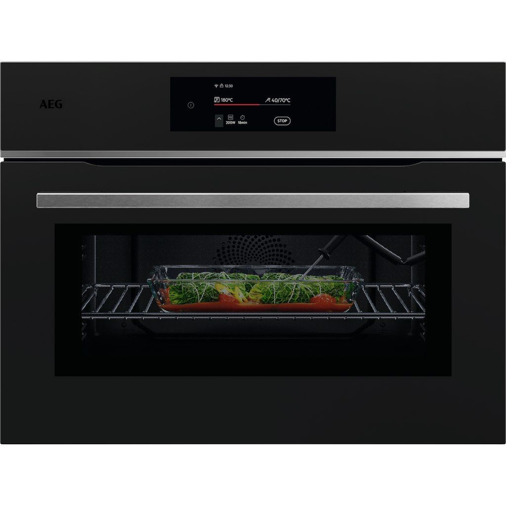 AEG TK8NK721T MealAssist Combination Microwave Built in Matte Black GRADE B