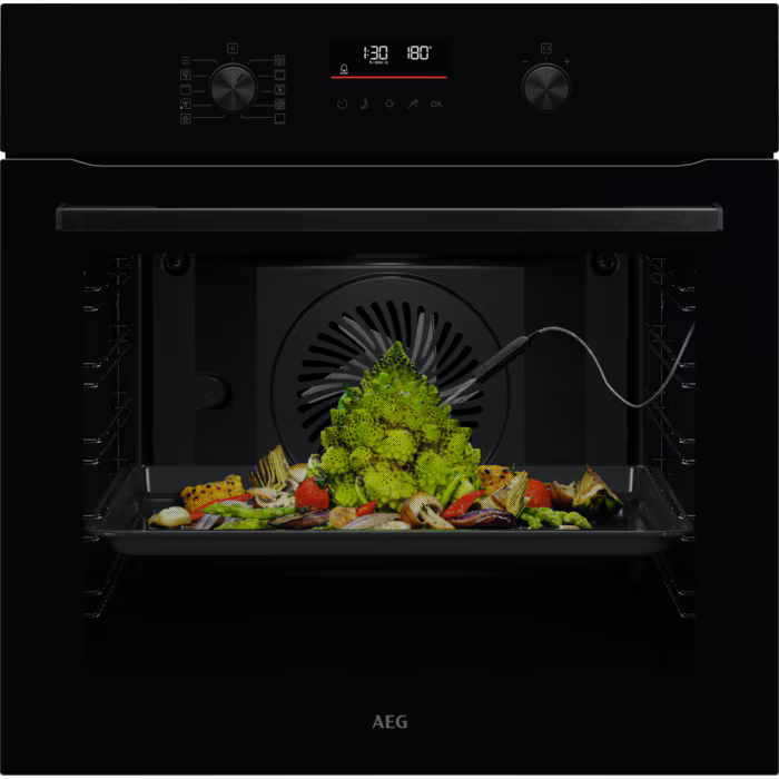 AEG OS6AB50AK Single Oven Electric Air Fry in Black GRADE A