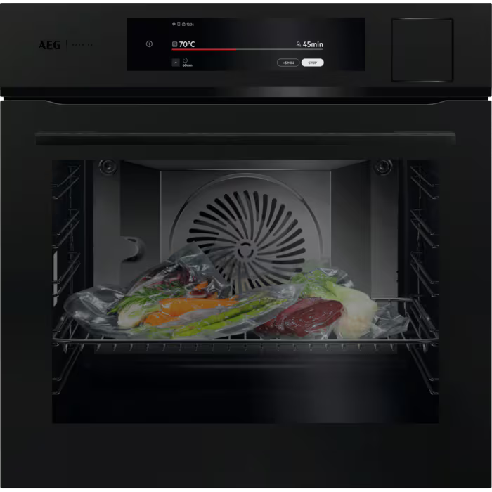 AEG PO9000ST Single Oven ProAssist with Steam Pro in Matt Black GRADE A