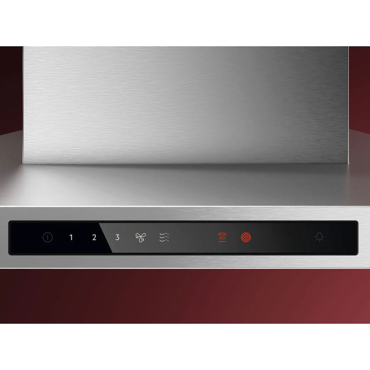 AEG DKB6971HM 90cm Cooker Hood with Hob2Hood in Stainless Steel