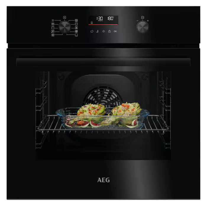 AEG OU5PB40CK Single Oven Electric Built In in Black GRADE A