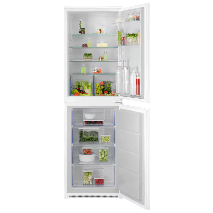 AEG OSC6L185ES Fridge Freezer Fully Integrated 50:50 Low Frost Sliding Door GRADE A