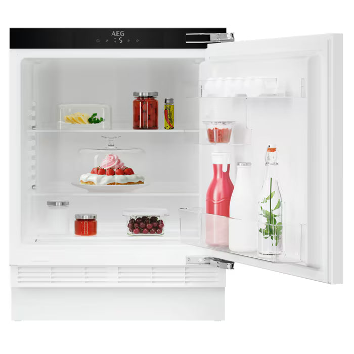 AEG NSK3S822EF Integrated Built Fridge with Fixed Hinge