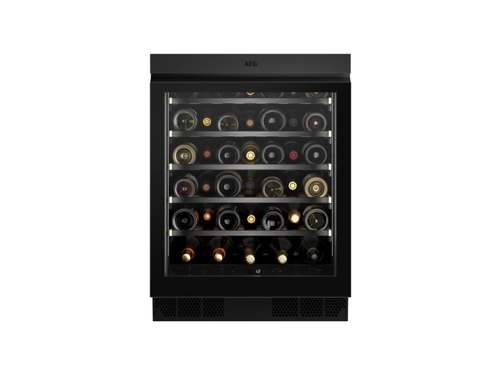 AEG AWUS040B8B Wine Cooler Undercounter Integrated Black