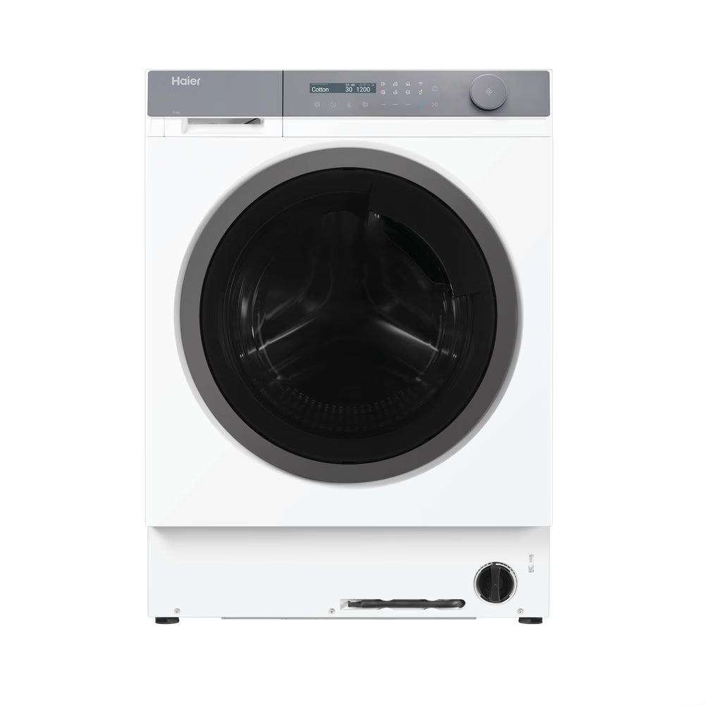 Haier hwb100b14858auuk Integrated Washing Machine 10kg 1400 rpm White