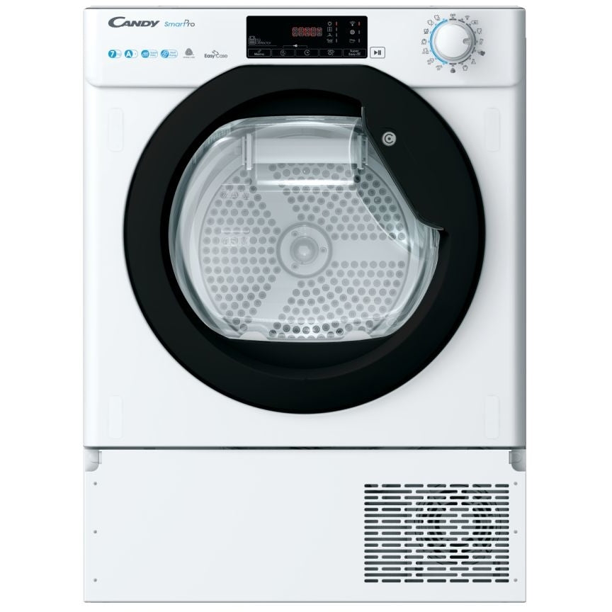 Hoover BATDH7A1TBE-80 Tumble Dryer 7kg Heat Pump Integrated White GRADE A
