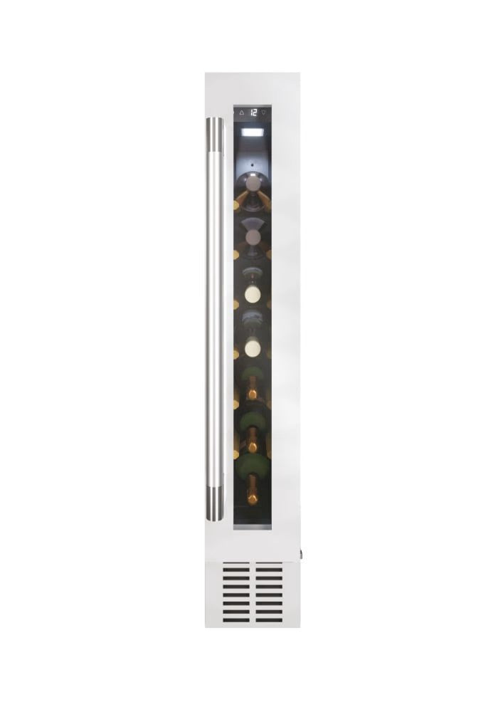 Hoover HWCB15UKSSM 15cm 8 Bottle Integrated Wine Cooler Stainless Steel