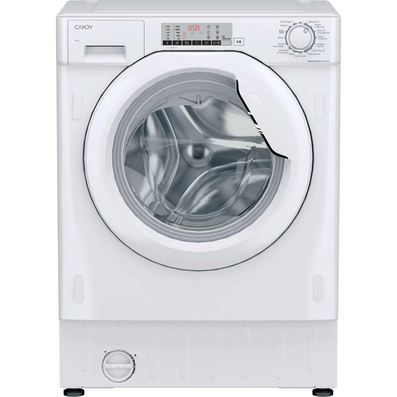 Candy CBW28D4WM5J-80 Washing Machine 8kg 1200rpm Integrated
