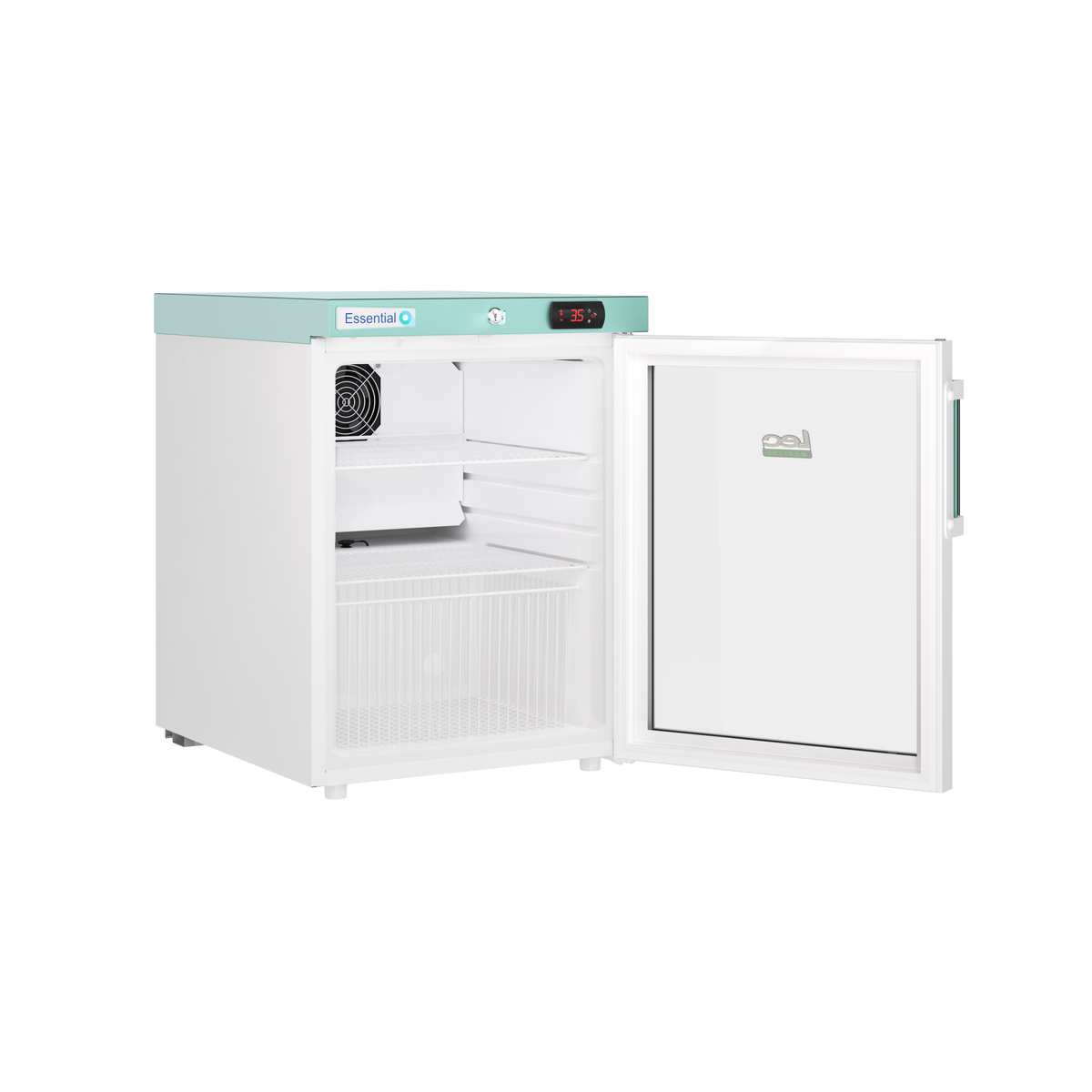 Lec PEGR80DC Pharmacy Refrigerator Essential 80L Glass Door