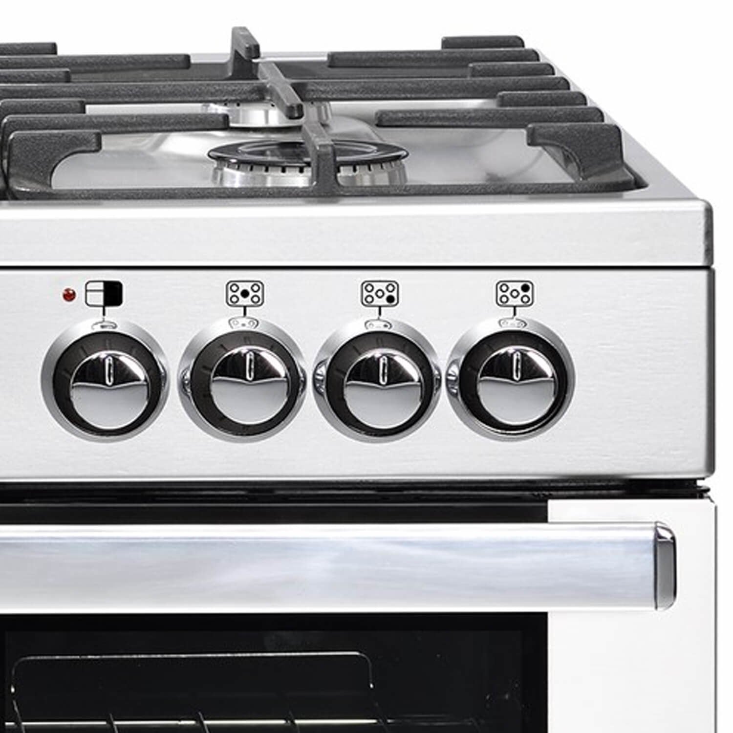 Belling Cookcentre 90DFT PROF 90cm Dual Fuel Range Cooker Stainless Steel