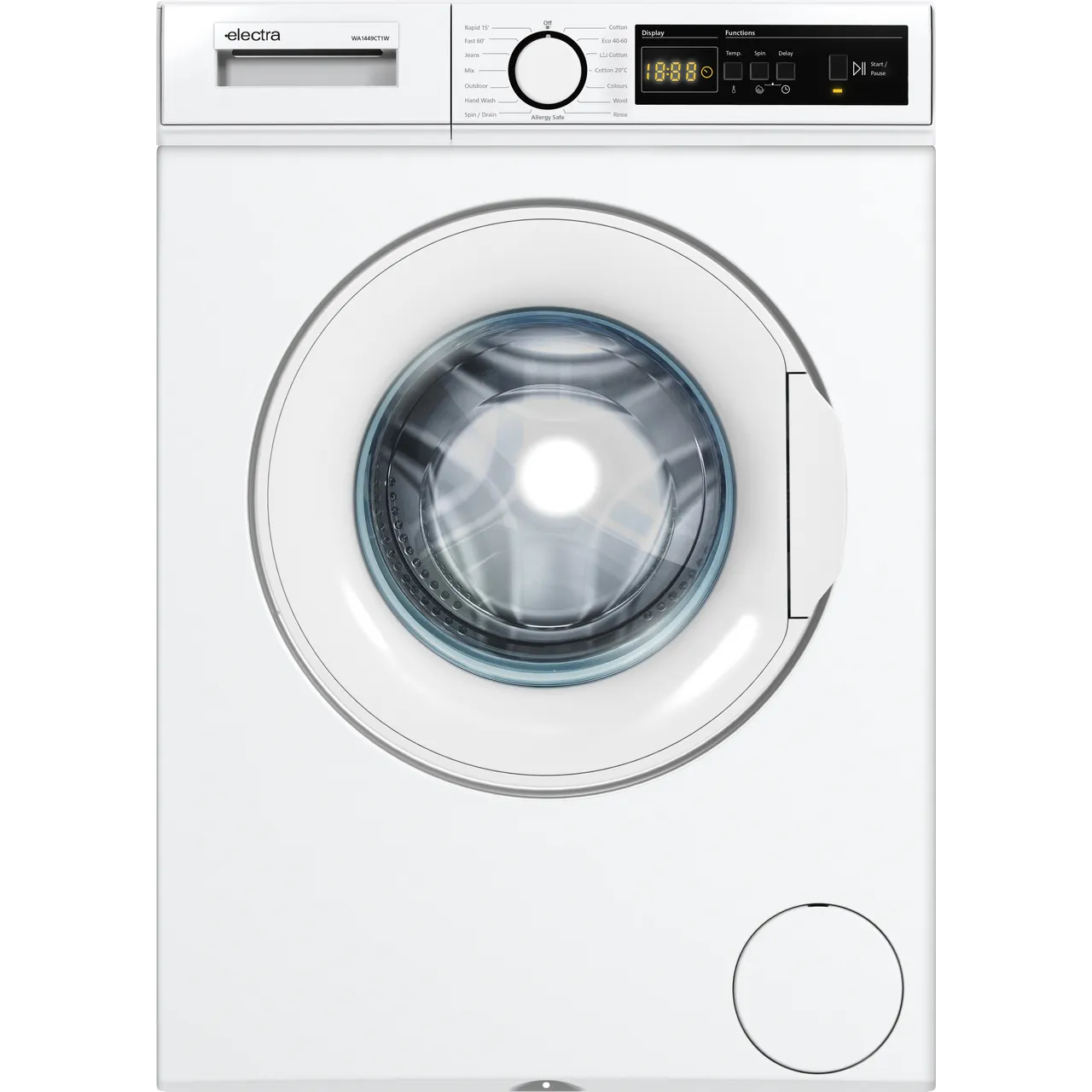 Electra WA1449CT1W Washing Machine 7kg 1400rpm in White