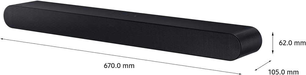 Samsung HW-S60D/XU Bluetooth Soundbar All in One 5.0ch in Black