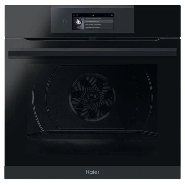 Haier HWO60SM4TS9BH Built in Oven Pyrolytic in Black GRADE B