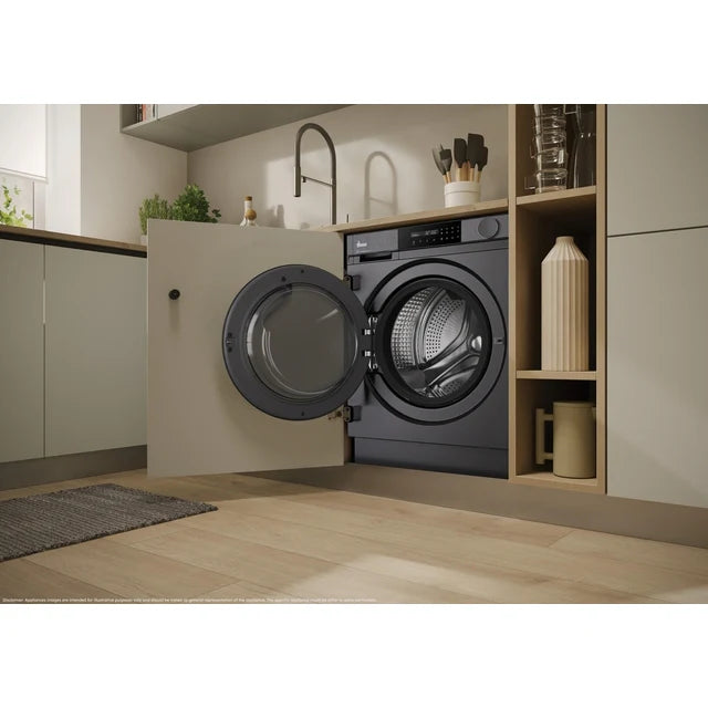 Hoover HBSI410CRL8GU-80 10kg 1400rpm Integrated Washing Machine Anthracite