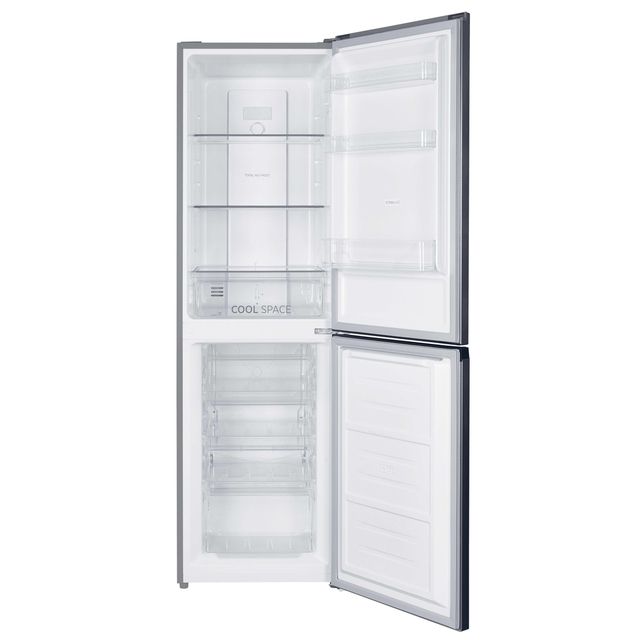Hoover HOCH1T518EXK Fridge Freezer Freestanding 50:50 in Silver