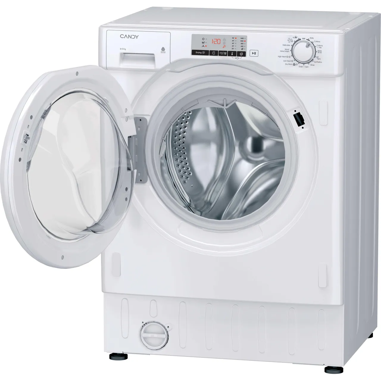 Candy CBD485D22-80 Washer Dryer Integrated 8kg + 5kg 1400rpm White