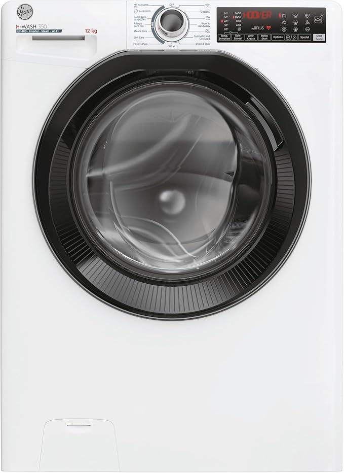 Hoover H3WPS4126TAMB580 Washing Machine 12kg 1400rpm in White