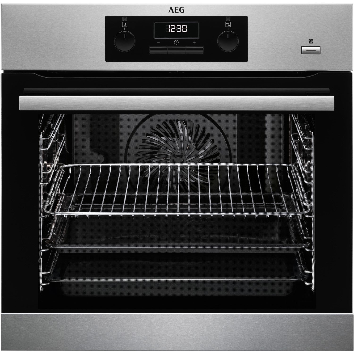 AEG BES351010M Single Oven Electric Steambake in Stainless Steel GRADE A