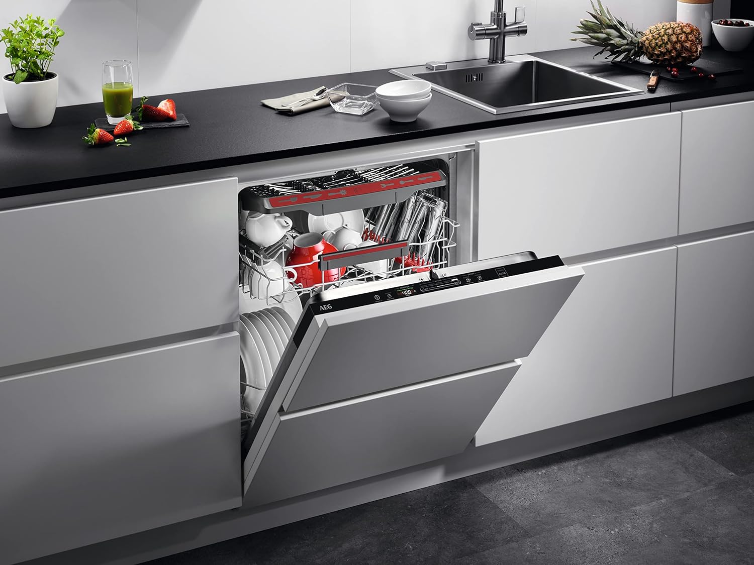 AEG FSS64907Z Integrated Dishwasher 60cm Maxflex