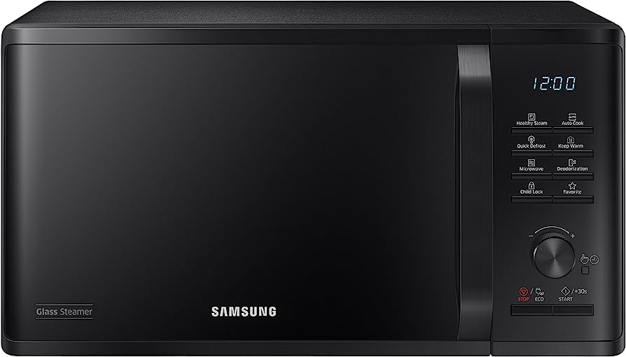 Samsung MS23K3555EK Solo Microwave Freestanding 23L Black